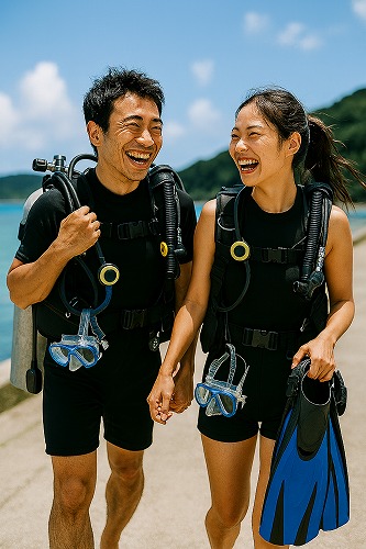 健康な状態でダイビングをしましょう